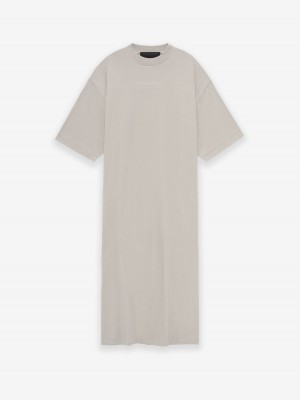 Fear Of God 3/4 Sleeve Vestito Argento | FOG-SN593671