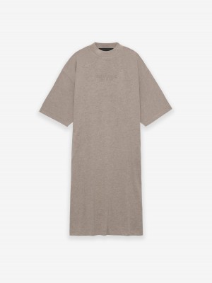 Fear Of God 3/4 Sleeve Vestito Khaki | FOG-SN593780