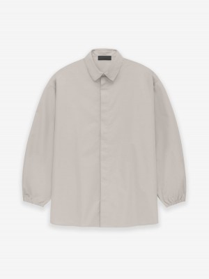 Fear Of God Button Down Shirt Argento | FOG-SN593549