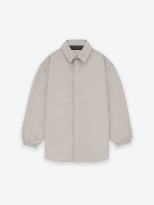 Fear Of God Button Down Shirt Argento | FOG-SN593799