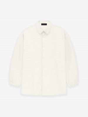 Fear Of God Button Down Shirt Bianche | FOG-SN593550