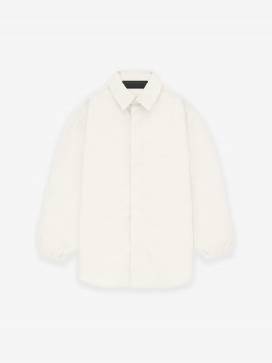 Fear Of God Button Down Shirt Bianche | FOG-SN593800