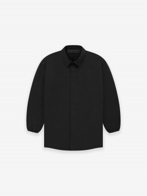 Fear Of God Button Down Shirt Nere | FOG-SN593746