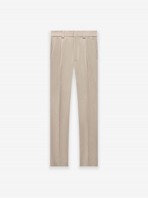 Fear Of God Cav Twill Suit Pant Beige | FOG-SN593386