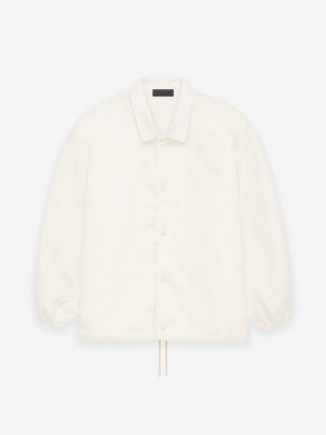 Fear Of God Coaches Jacket Bianche | FOG-SN593624