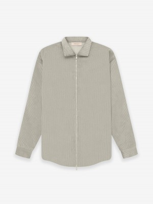 Fear Of God Corduroy Shirt Jacket Grigie | FOG-SN593606