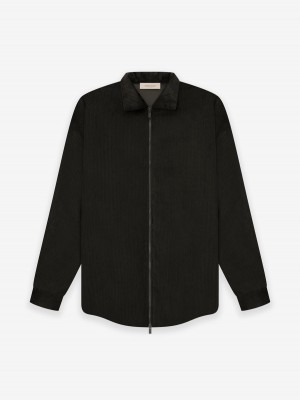 Fear Of God Corduroy Shirt Jacket Nere | FOG-SN593608