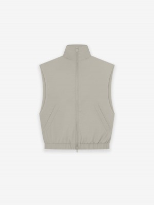 Fear Of God Corsa Nylon Vest Grigie | FOG-SN593664