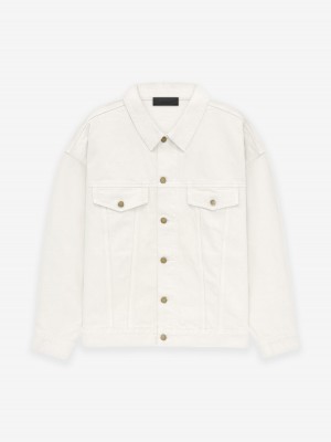 Fear Of God Denim Jacket Bianche | FOG-SN593627