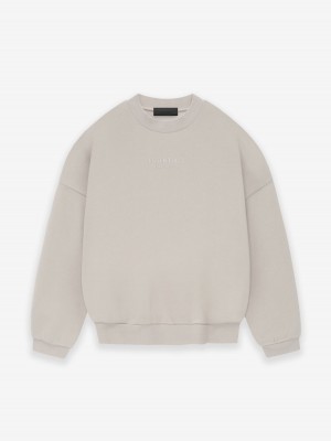 Fear Of God Essentials Crewneck Argento | FOG-SN593554