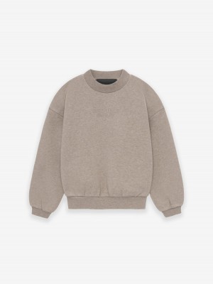 Fear Of God Essentials Crewneck Khaki | FOG-SN593802