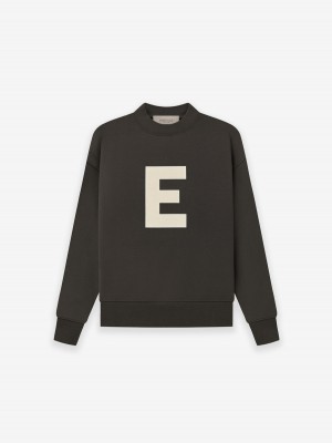 Fear Of God Essentials Crewneck Nere | FOG-SN593756