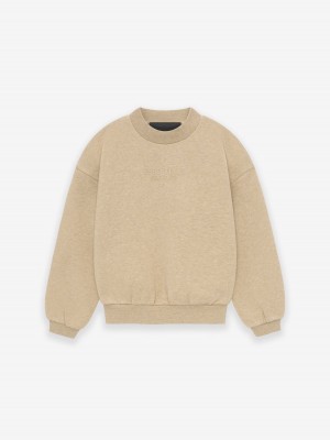 Fear Of God Essentials Crewneck Oro | FOG-SN593801