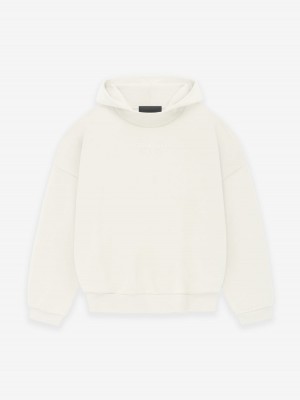 Fear Of God Essentials Hoodie Bianche | FOG-SN593570