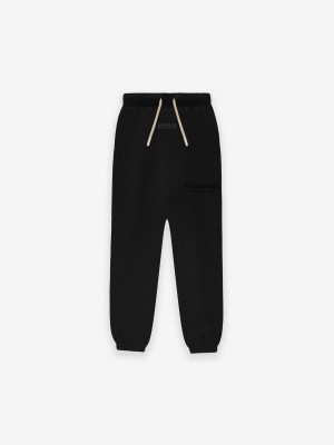 Fear Of God Essentials Sweatpant Nere | FOG-SN593866