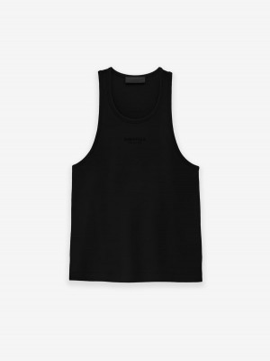 Fear Of God Essentials Tanktop Nere | FOG-SN593681