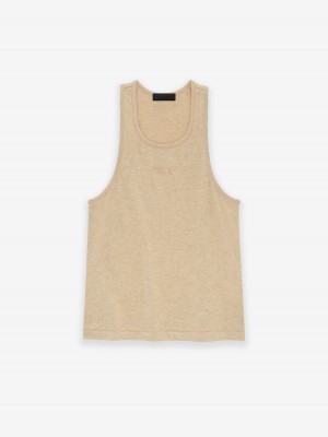 Fear Of God Essentials Tanktop Oro | FOG-SN593678