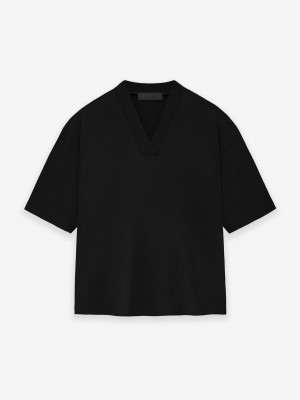 Fear Of God Essentials V-neck Nere | FOG-SN593540