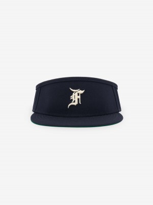 Fear Of God Fitted Visor Blu Marino | FOG-SN593634