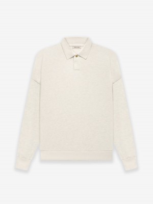 Fear Of God Fleece Polo Beige | FOG-SN593345