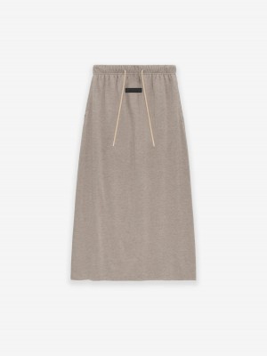 Fear Of God Jersey Skirt Khaki | FOG-SN593740