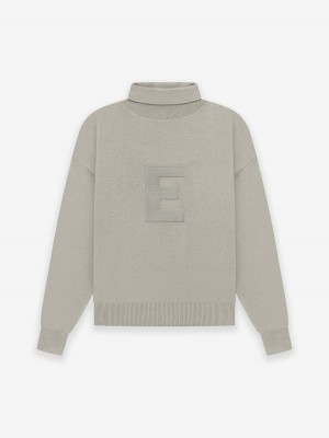 Fear Of God Knit Turtleneck Grigie | FOG-SN593656