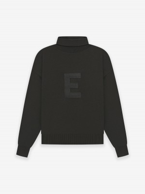 Fear Of God Knit Turtleneck Nere | FOG-SN593653