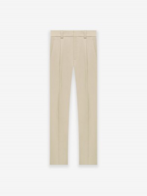 Fear Of God Lana Vergine Mohair Suit Pant Beige | FOG-SN593361