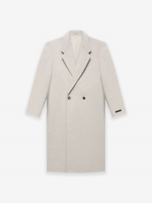 Fear Of God Lana Vergine Overcoat Beige | FOG-SN593385