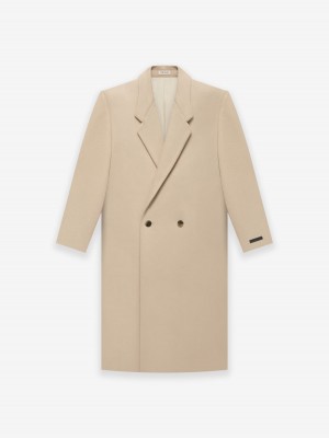 Fear Of God Lana Vergine Overcoat Beige | FOG-SN593393