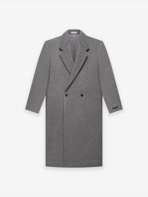 Fear Of God Lana Vergine Overcoat Grigie | FOG-SN593391