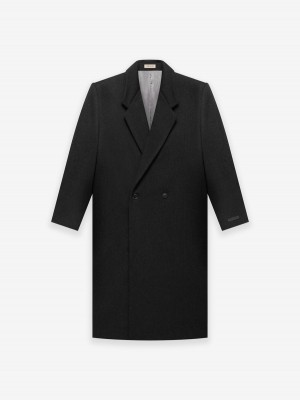 Fear Of God Lana Vergine Overcoat Nere | FOG-SN593413