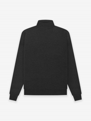 Fear Of God Leggere Merino Turtleneck Nere | FOG-SN593295