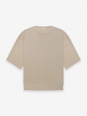 Fear Of God Merino 3/4 Crew Beige | FOG-SN593328