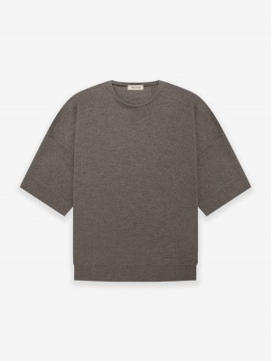 Fear Of God Merino 3/4 Crew Grigie | FOG-SN593326