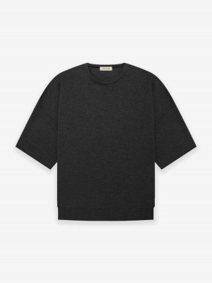 Fear Of God Merino 3/4 Crew Nere | FOG-SN593472