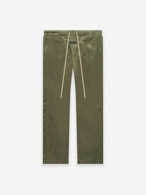 Fear Of God Nylon Twill Relaxed Pant Verde Oliva | FOG-SN593468