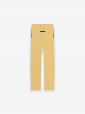 Fear Of God Relaxed Knit Sweatpant Gialle | FOG-SN593829