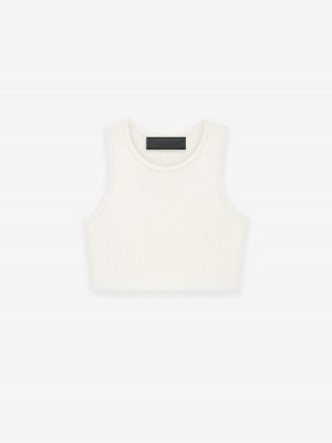 Fear Of God Sportive Tank Bianche | FOG-SN593677