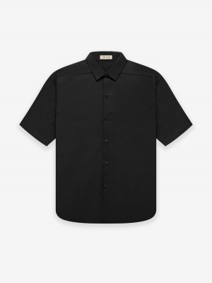 Fear Of God Ss Button Front Shirt Nere | FOG-SN593307