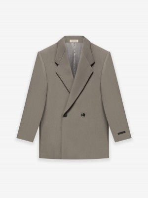 Fear Of God Twill California Blazer Grigie | FOG-SN593363