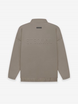 Fear Of God Viscose Tricot Pista Jacket Grigie | FOG-SN593414