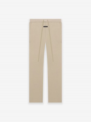 Fear Of God Viscose Tricot Relaxed Pant Beige | FOG-SN593448