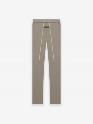 Fear Of God Viscose Tricot Slim Pant Grigie | FOG-SN593447