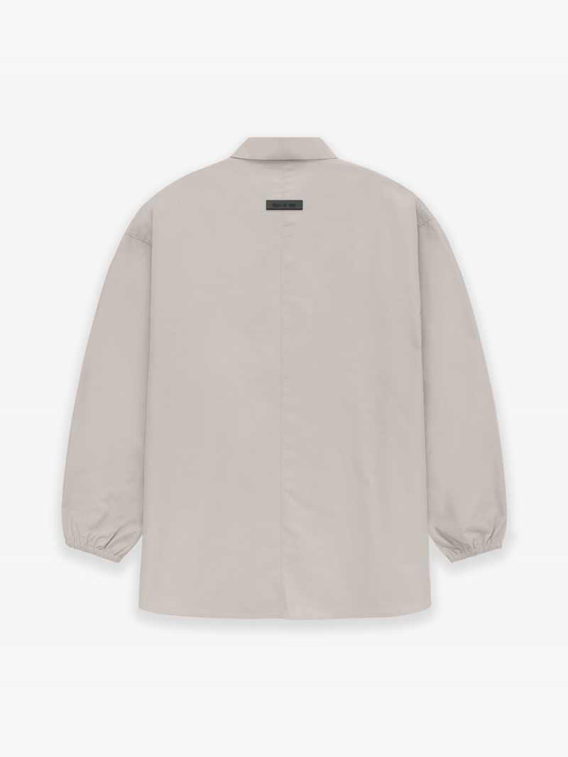 Fear Of God Button Down Shirt Argento | FOG-SN593549