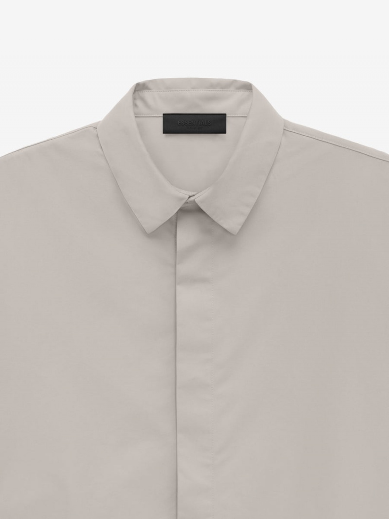 Fear Of God Button Down Shirt Argento | FOG-SN593549