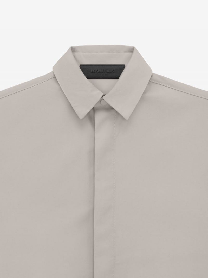 Fear Of God Button Down Shirt Argento | FOG-SN593799