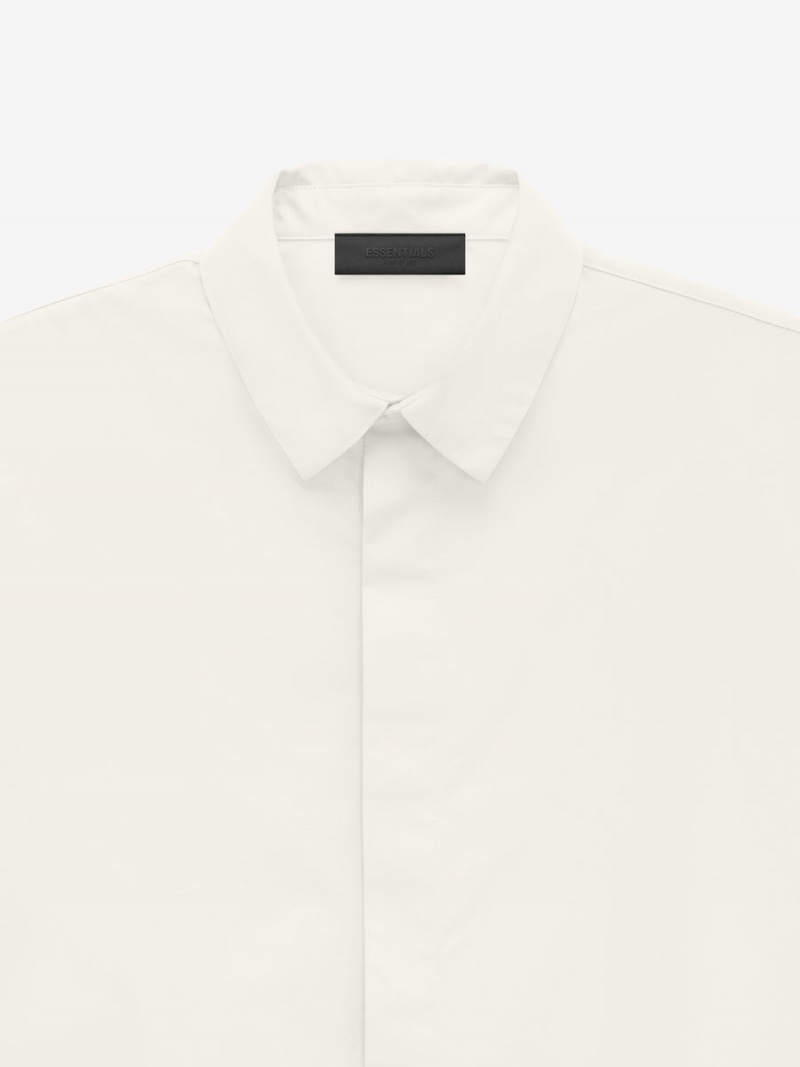 Fear Of God Button Down Shirt Bianche | FOG-SN593550