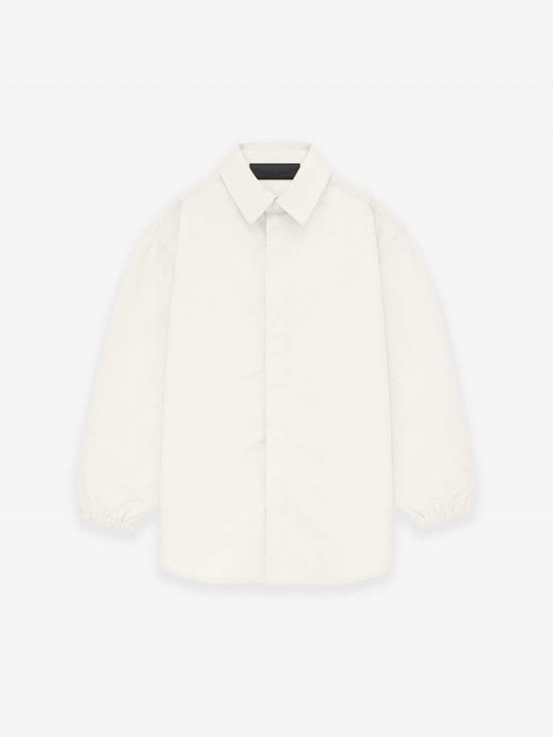 Fear Of God Button Down Shirt Bianche | FOG-SN593800