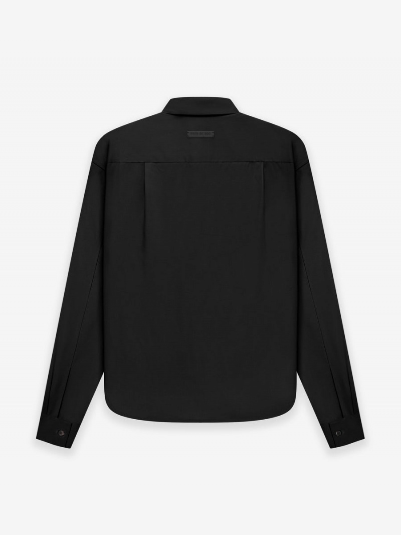 Fear Of God Button Front Shirt Nere | FOG-SN593310